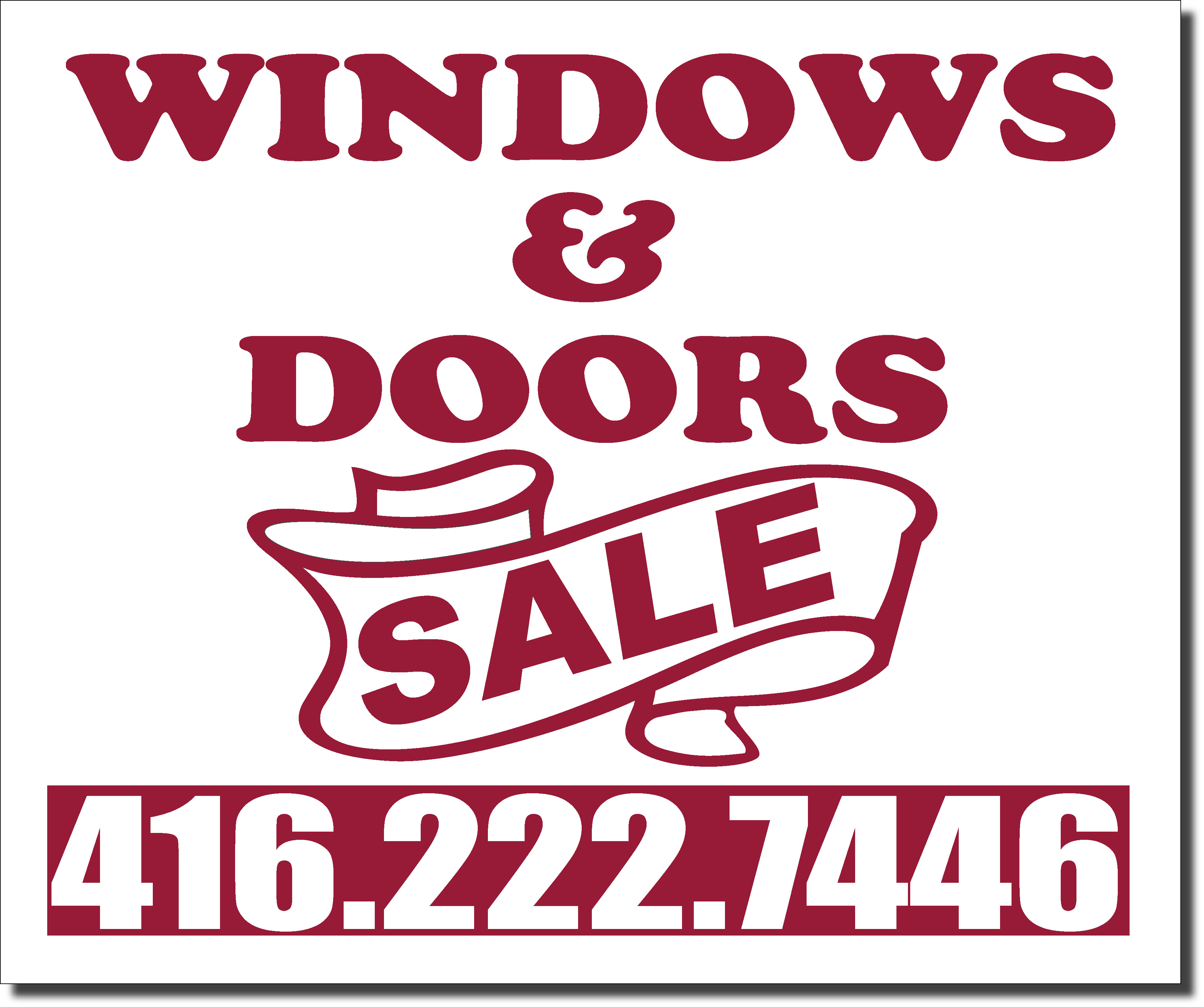 Windows and Doors Sale